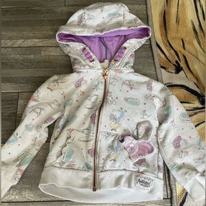 Alice in wonderland zip up